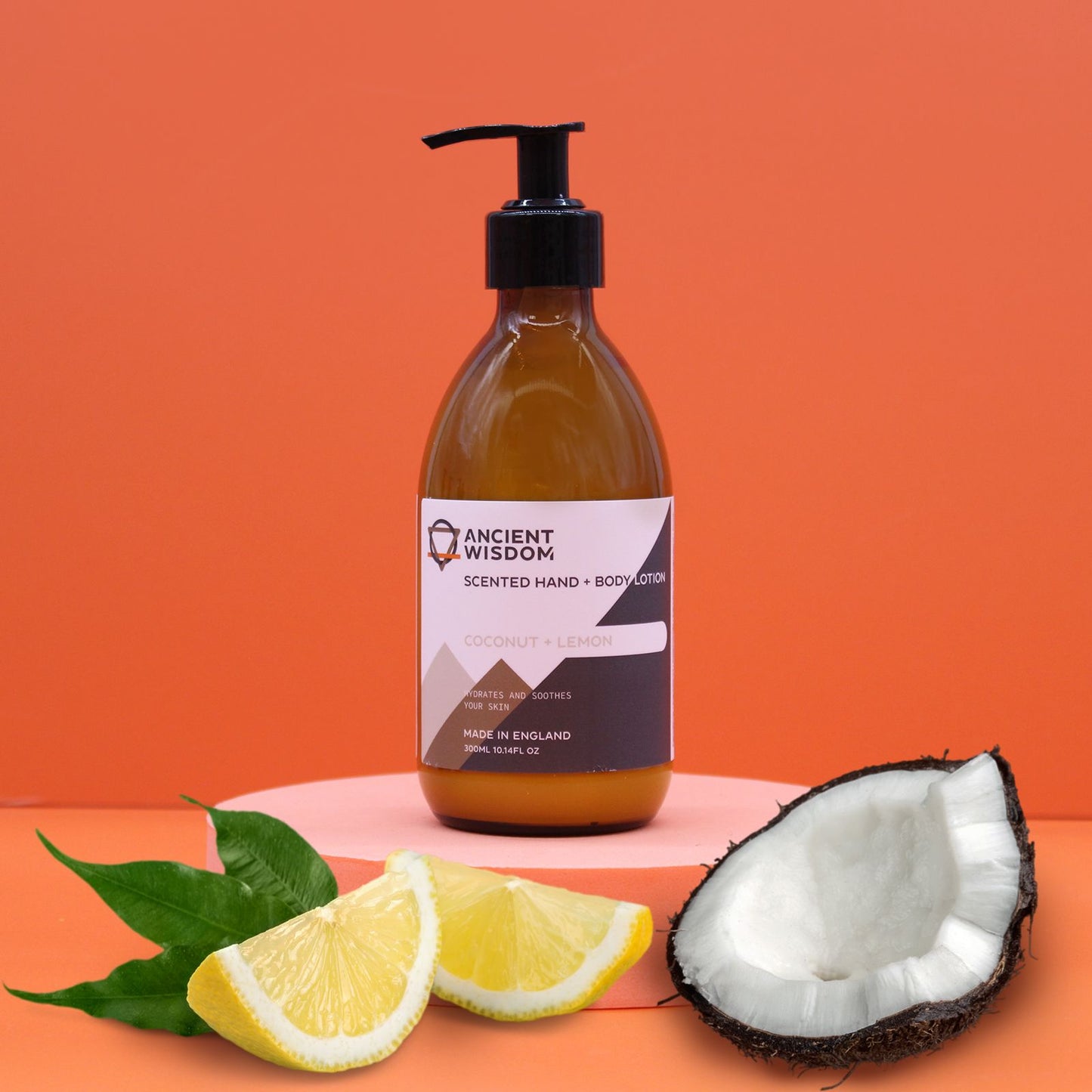 Natürliche Körperlotion Kokos & Zitrone – 300ml für seidig-weiche Haut