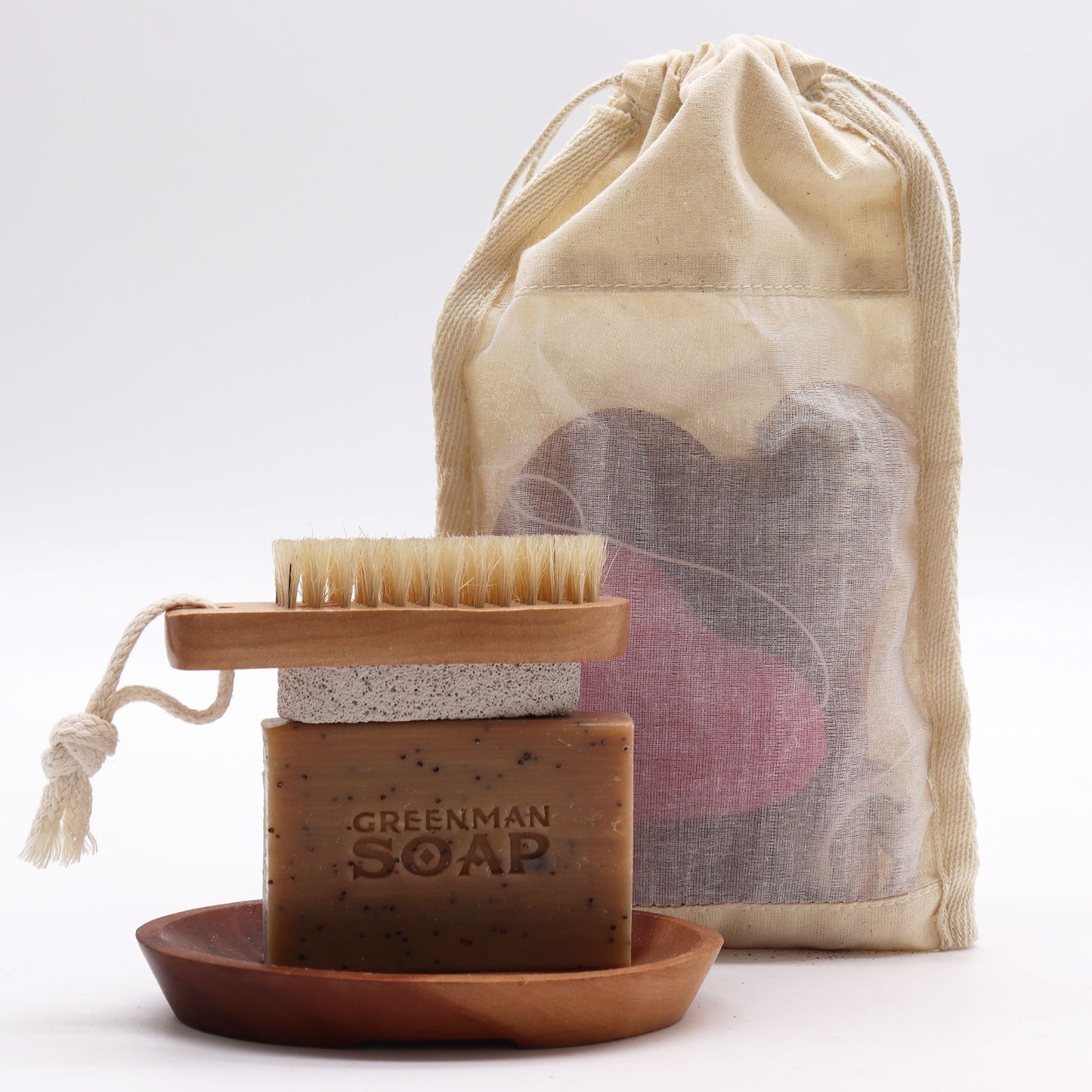 Jute-Geschenkbeutel mit Sichtfenster 26x15 cm – Nachhaltige Verpackung aus Naturmaterial