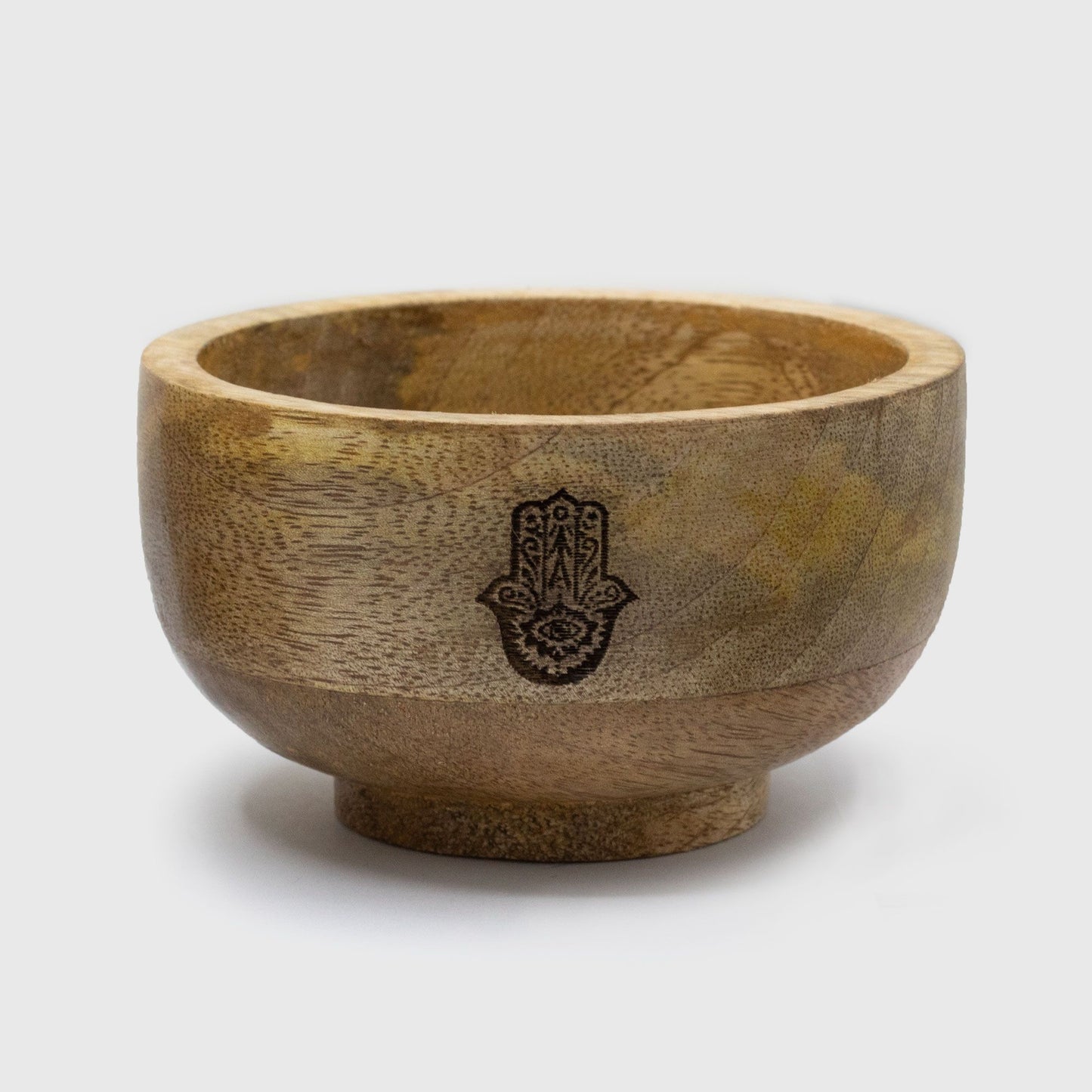Handgeschnitzte Räucherschale aus Mangoholz | Unikat 11x6 cm