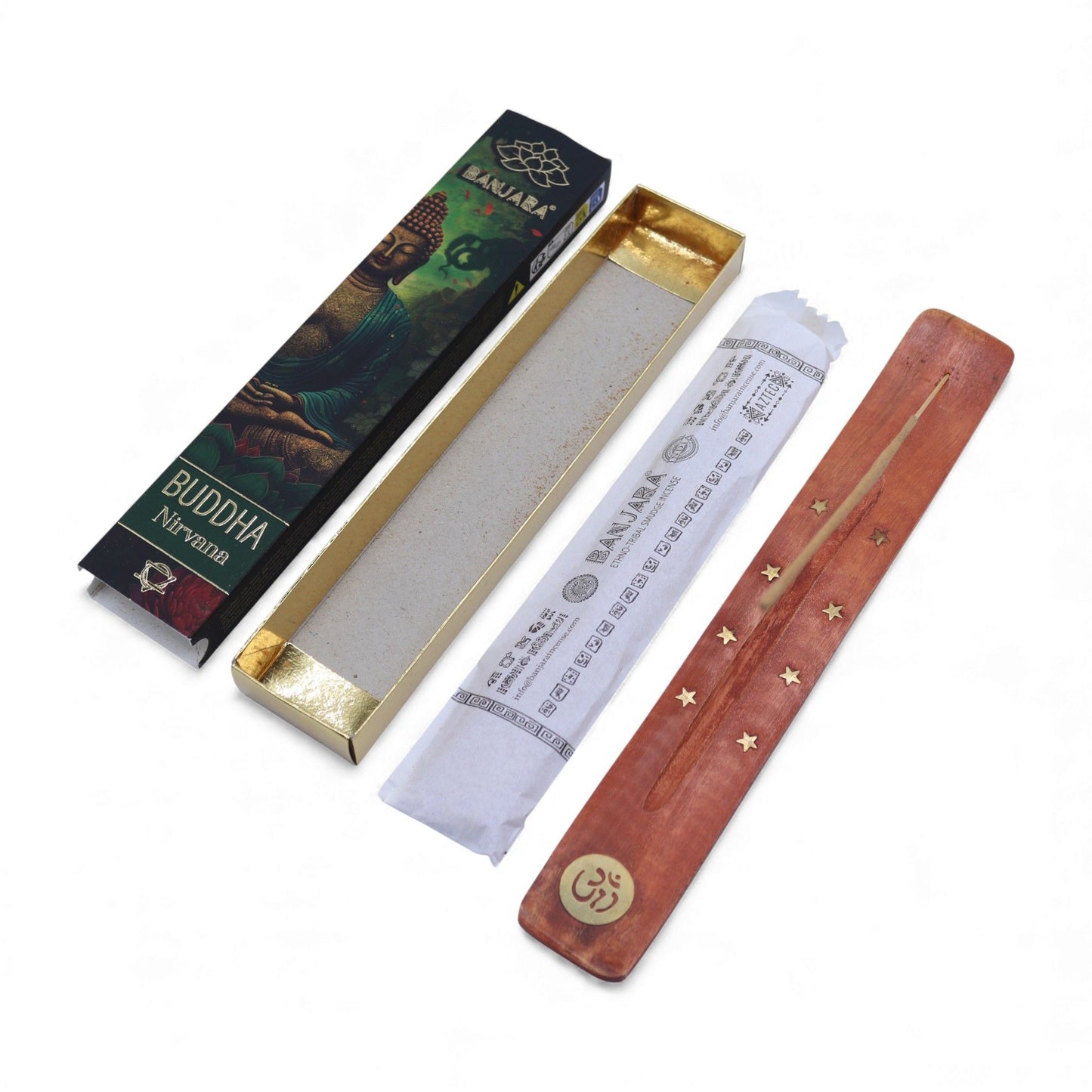 Banjara Buddha Nirvana Räucherstäbchen – Für innere Ruhe und Ausgeglichenheit