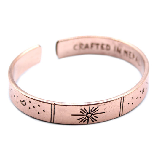 Galaxie Armband mit persönlicher Motivationsbotschaft