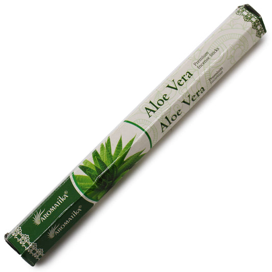 Aromatika Aloe Vera Räucherstäbchen – Handgerollte Masala Incense