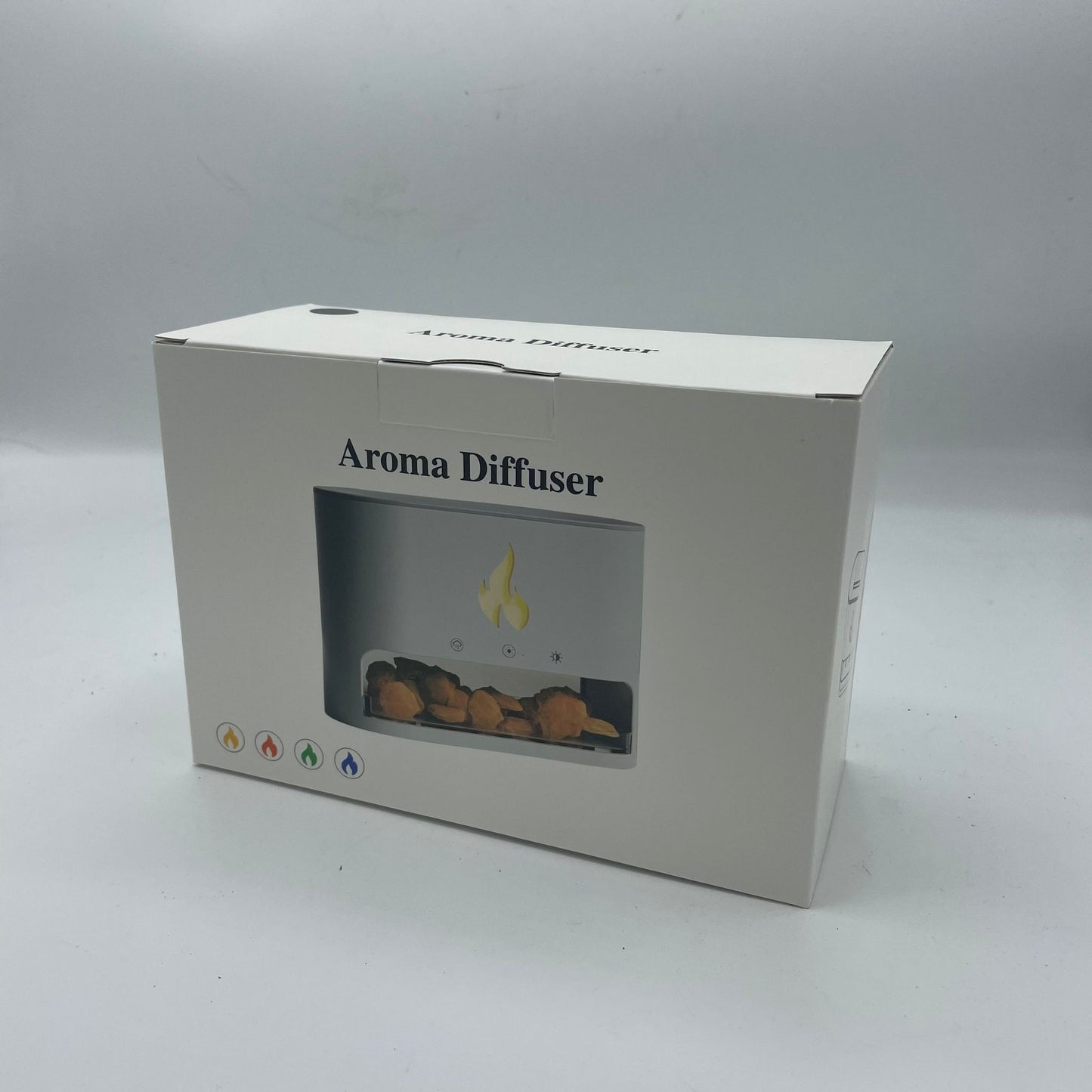 Himalaya-Salzlicht Diffuser mit Flammeneffekt – 250ml Aromavernebler