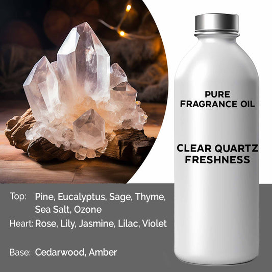 Clear Quartz Frische – Reines Duftkonzentrat für kreative Düfte, 500 ml