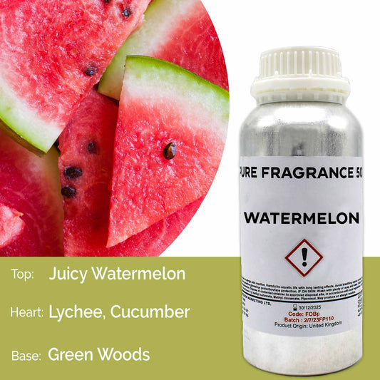 Reines Wassermelonen-Duftöl - 500ml Flasche für intensive Raumfrische
