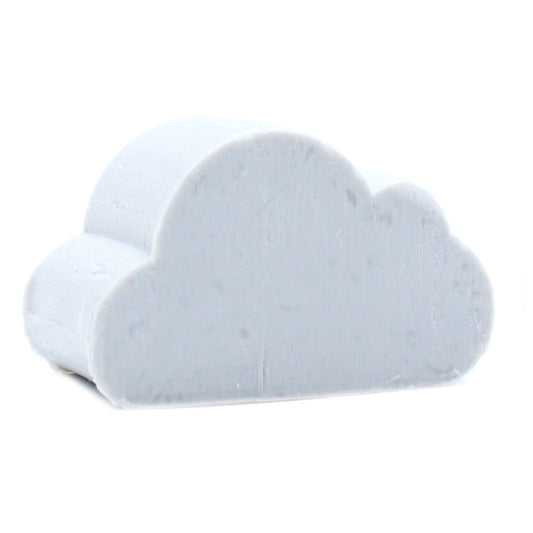 Gästeseifen-Set 'Graue Meereswolke' - 10 handgeformte Wolken