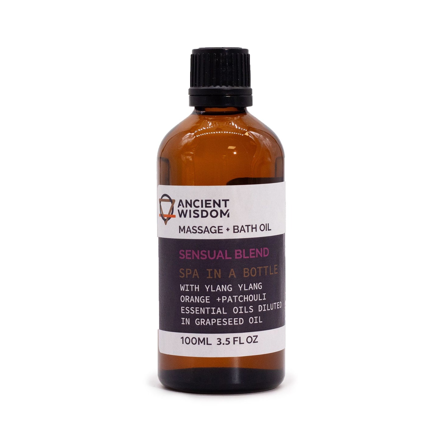 Sinnliches Massageöl mit Ylang Ylang, Orange & Patchouli – 100 ml