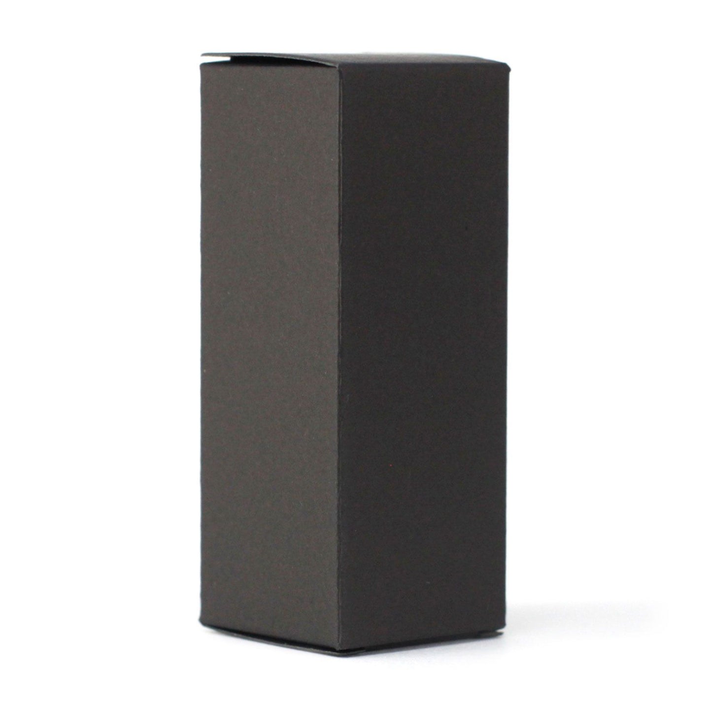Schwarze Kraftpapier-Box für 50ml Amberflaschen – Elegante Aufbewahrungslösung