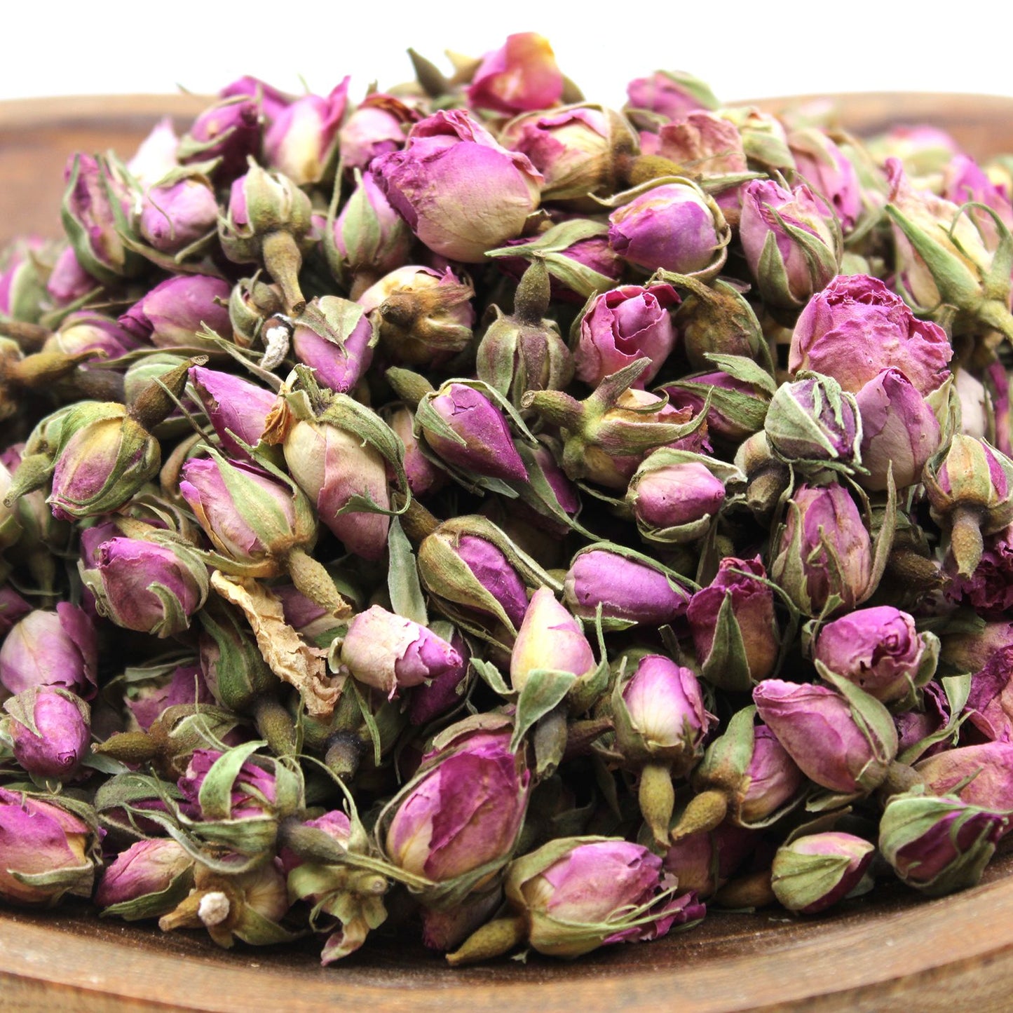 Natürlich getrocknete Rosenknospen Zartrosa - 0,5 kg Blütendekoration für Hochzeit & Deko