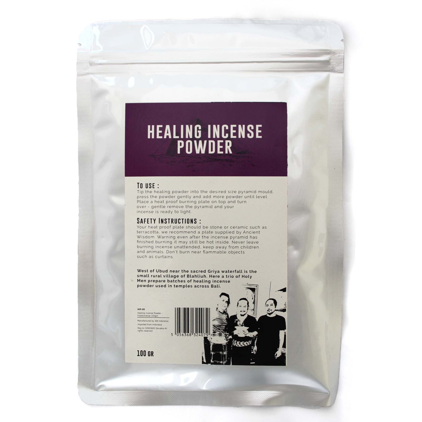 Räucherpulver Weihrauch – 100g für harmonische Räucherrituale