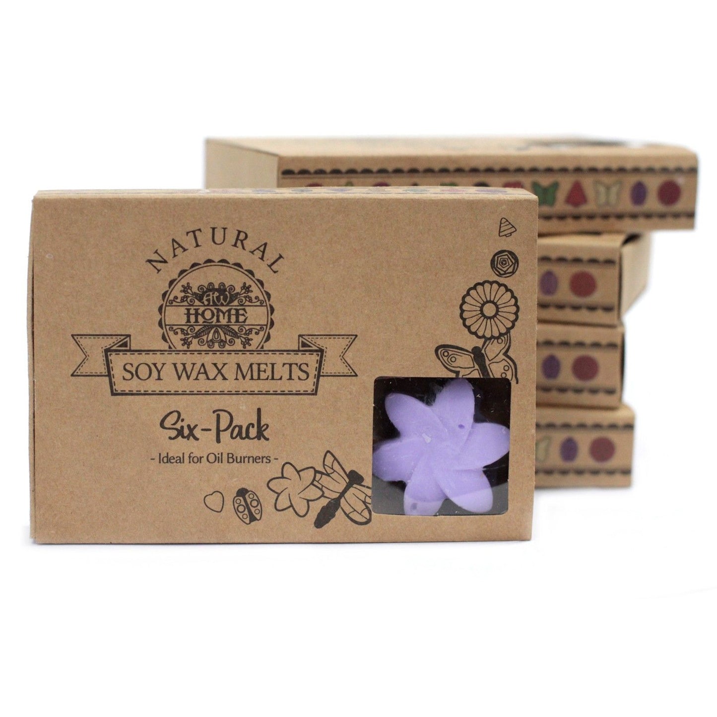 Geschenkset Lavendelblüten – 6 Duftwachs-Stücke für Wohlfühlmomente