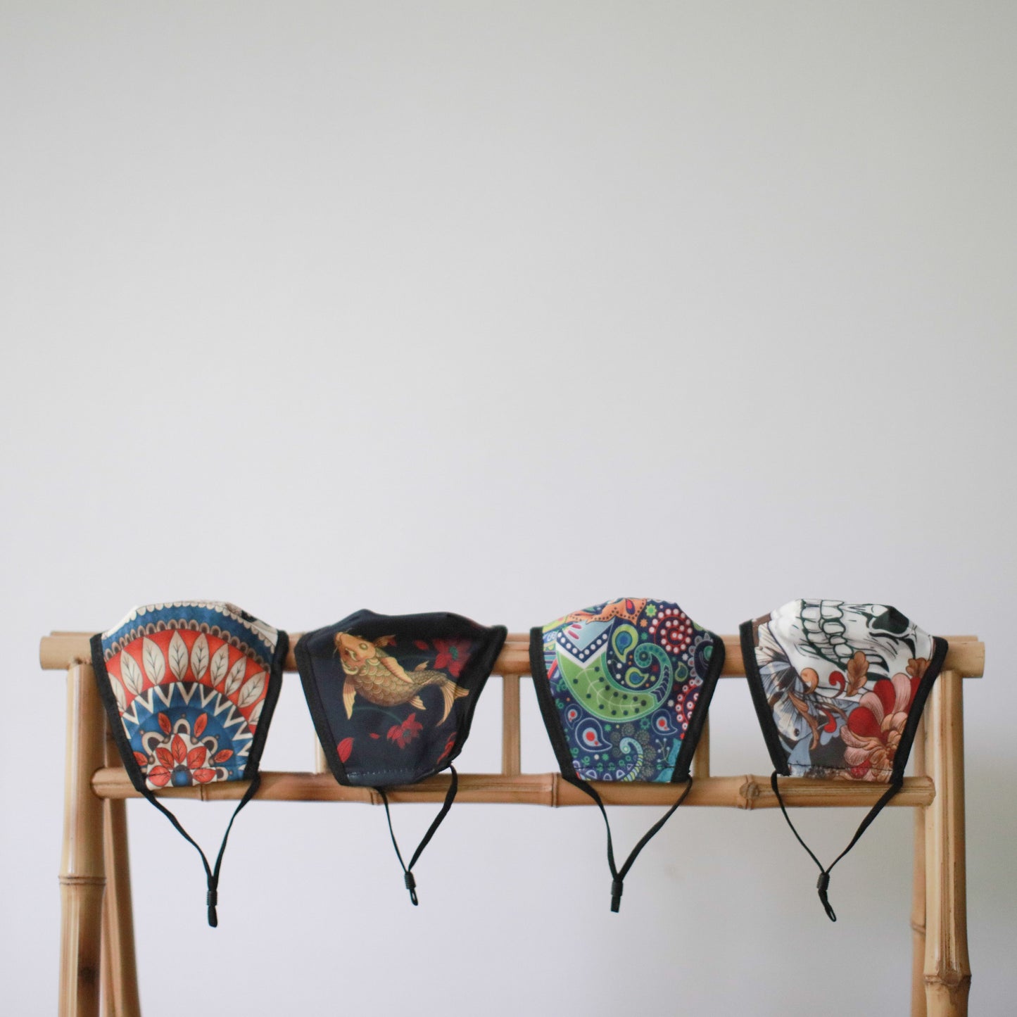 Wiederverwendbare Alltagsmaske mit Calavera-Muster – Stilvoller Begleiter für Erwachsene