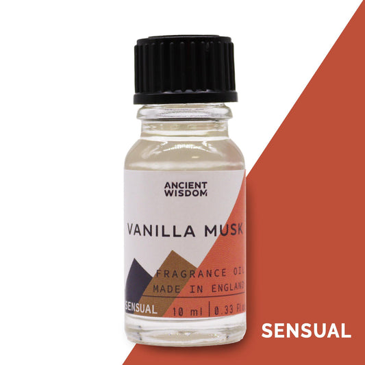 Duftölkonzentrat Vanille-Muskus - 10ml Flakon für Aromatherapie & Raumduft
