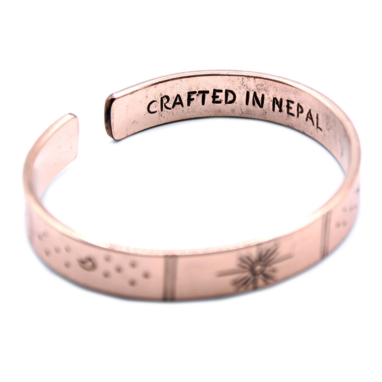 Galaxie Armband mit persönlicher Motivationsbotschaft