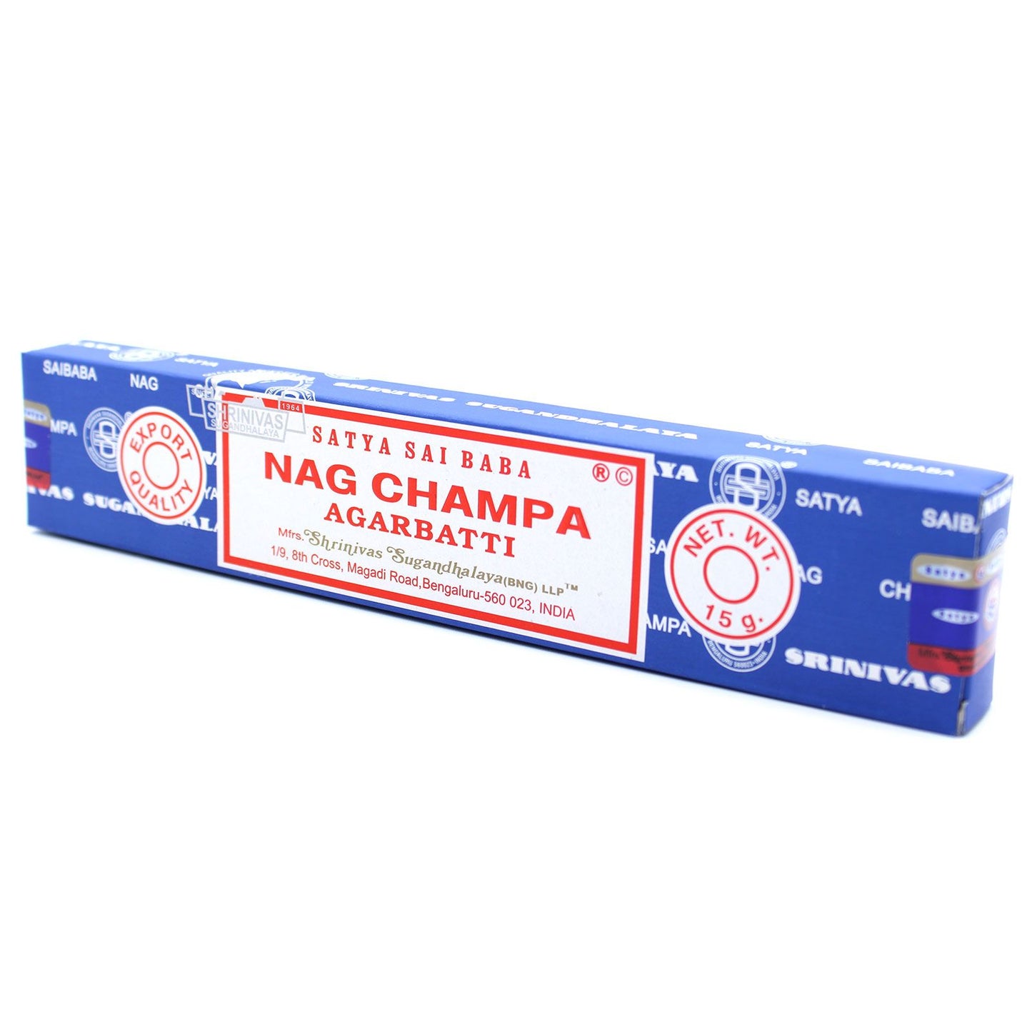 Nag Champa Räucherstäbchen (15 Stück) – Handgerollt für Sinnlichkeit & Ruhe