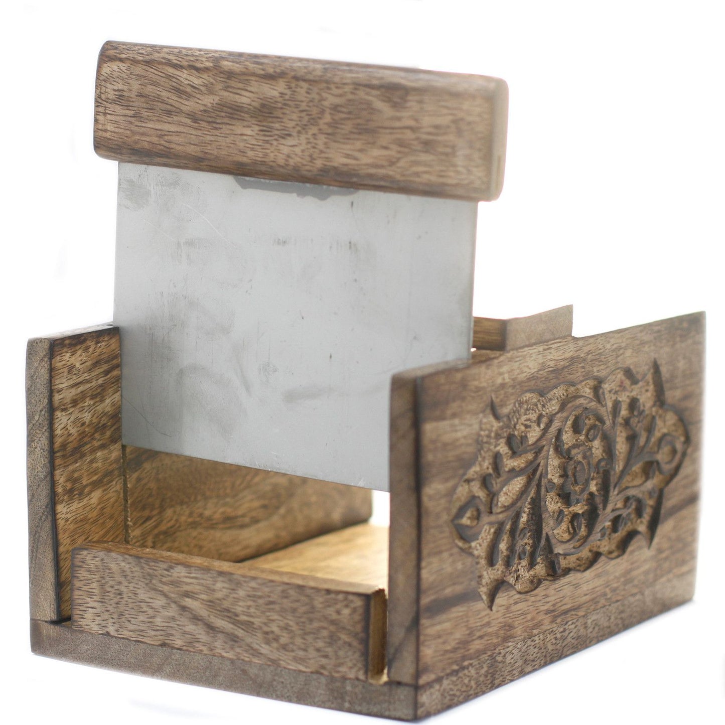Präzisions-Schneider aus Mangoholz für Seifenlaiben – 2 cm Schnitttiefe