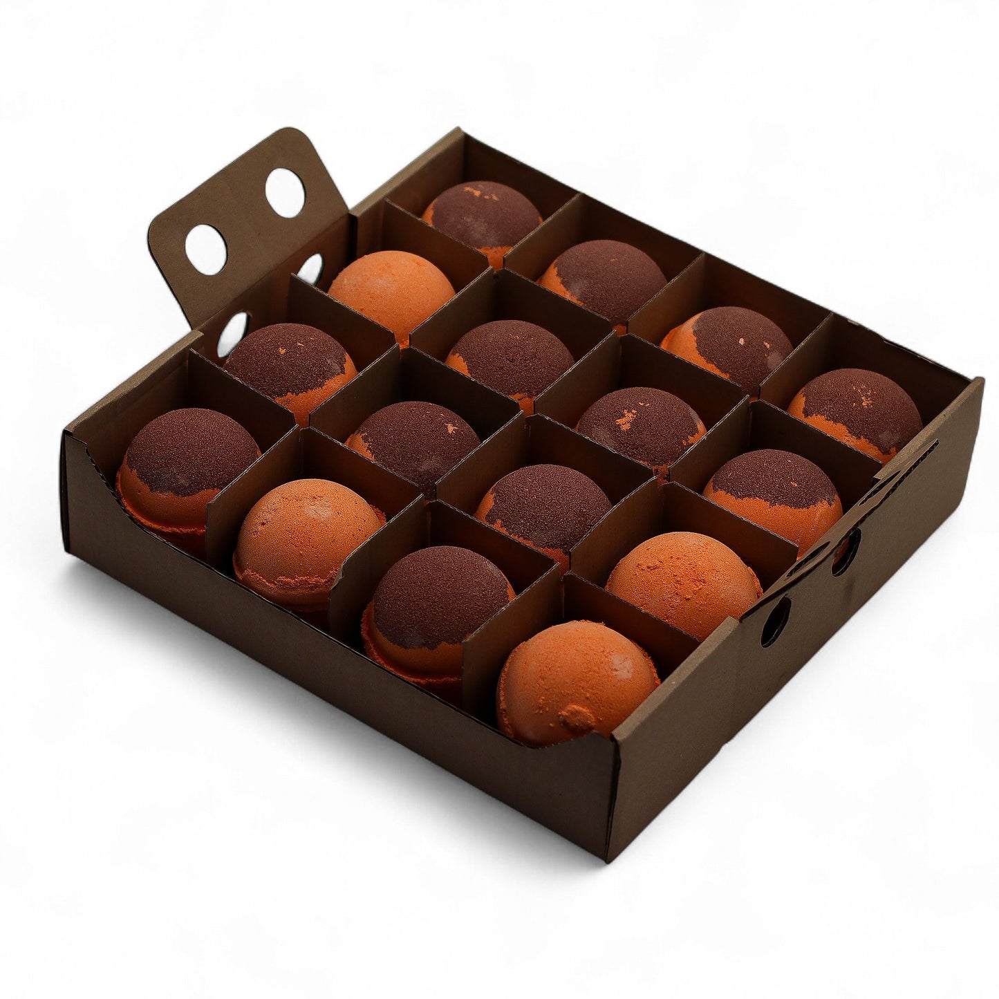 Luxus Badebombe Zimt-Orange mit Shea Butter – 180g Wohlfühlmoment