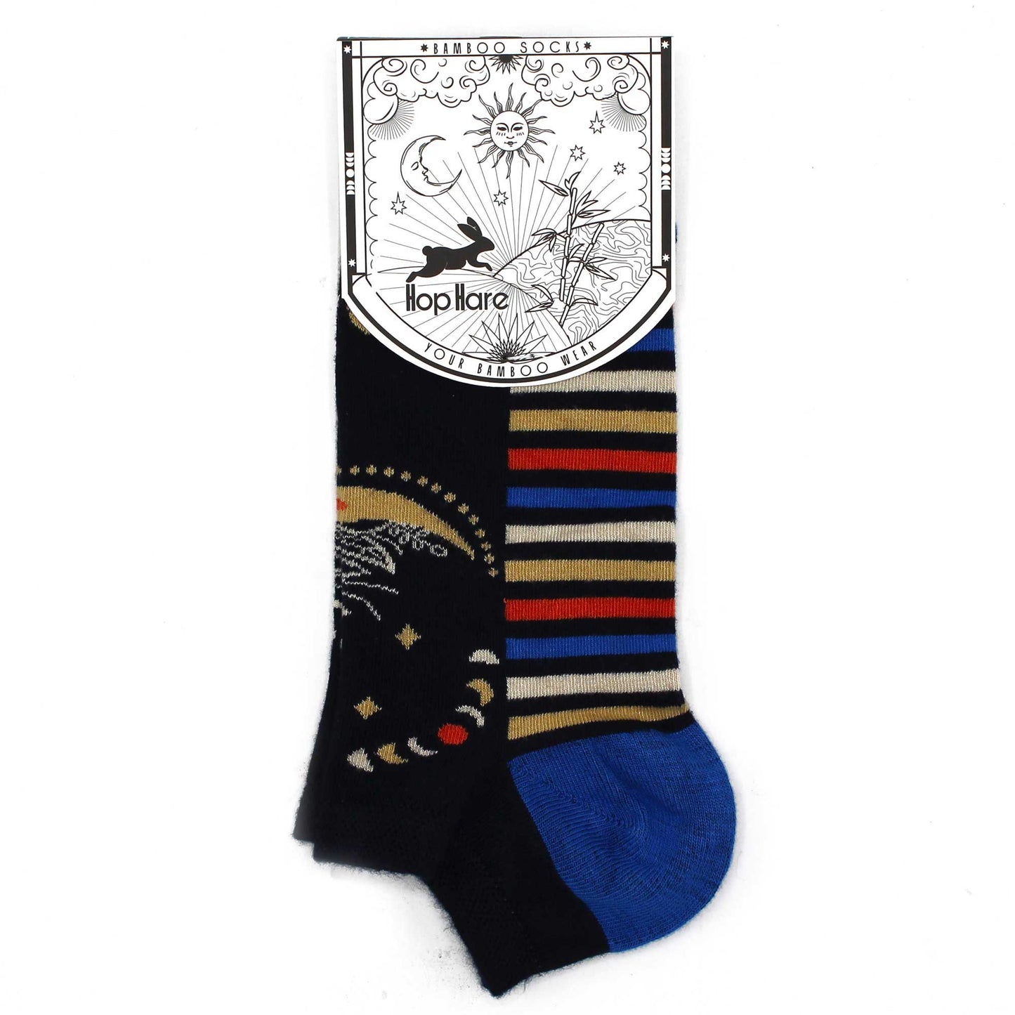 Bambus Sneakersocken 'Lunar Phases' - Größe 36-40