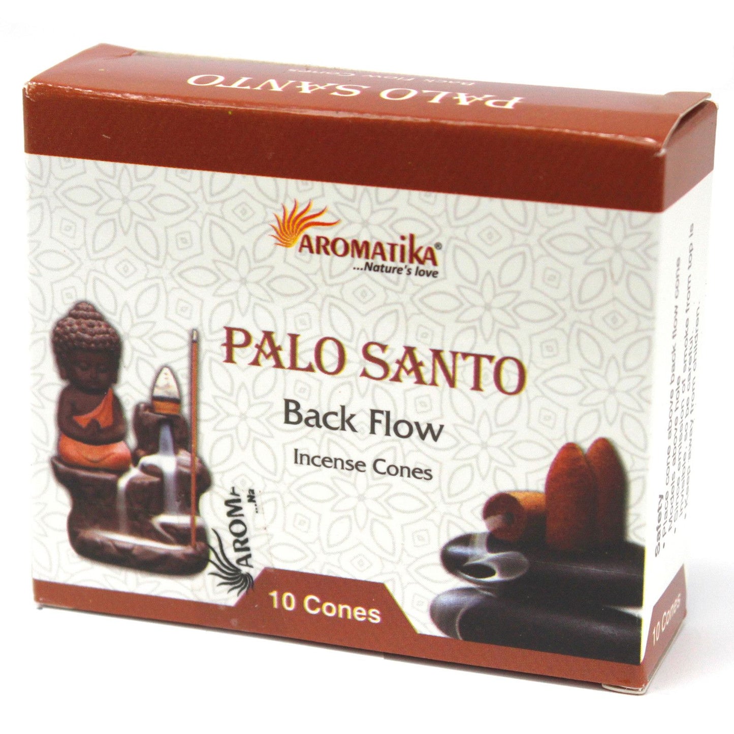 Rückfluss-Räucherkegel Palo Santo – 120 Stück für atmosphärischen Rauchfluss