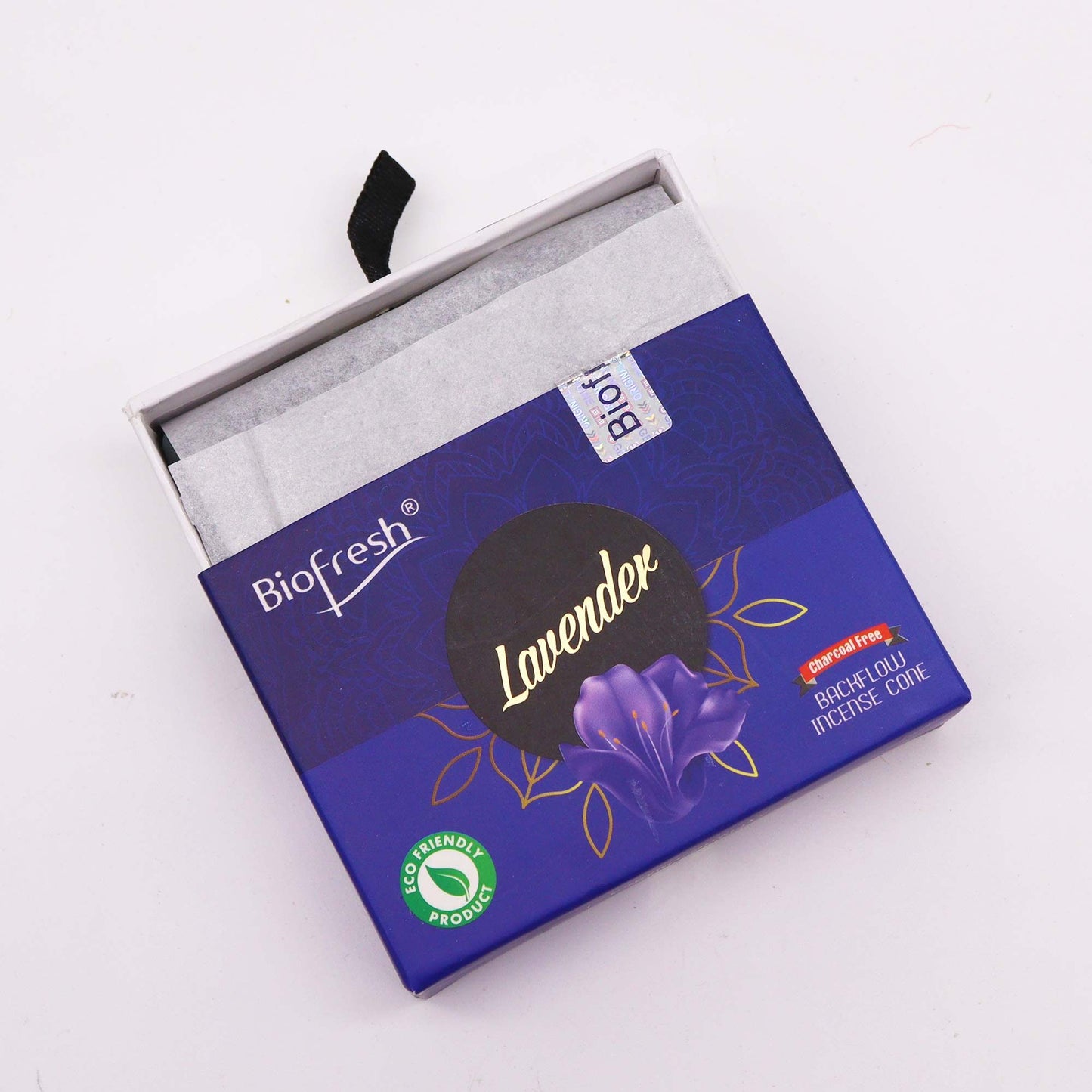 Lavendel Rückflussräucherkegel – 40 Stück, kohlefrei & langanhaltend
