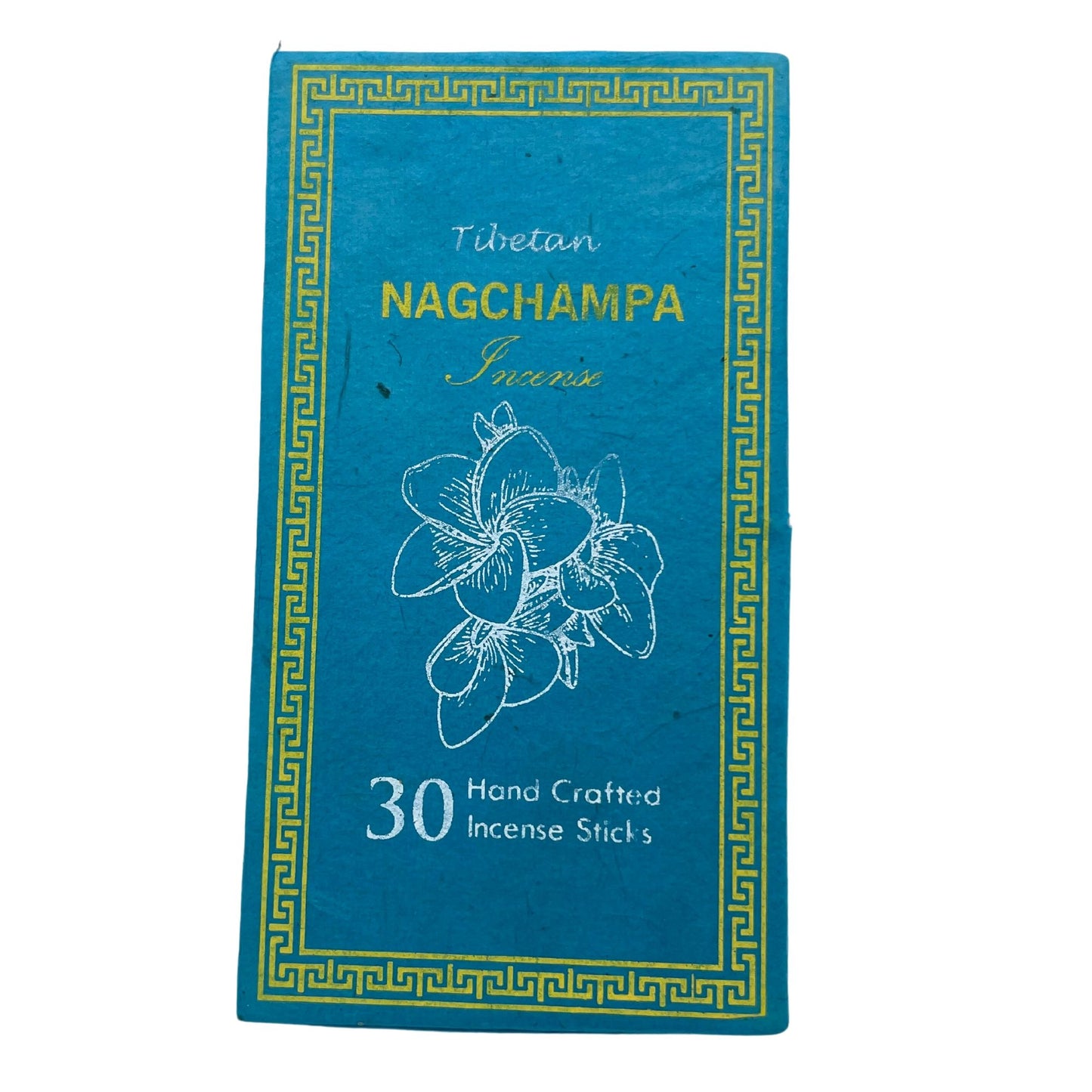 Nag Champa Räucherstäbchen Geschenkset – 30 Stück mit Halter aus Nepal