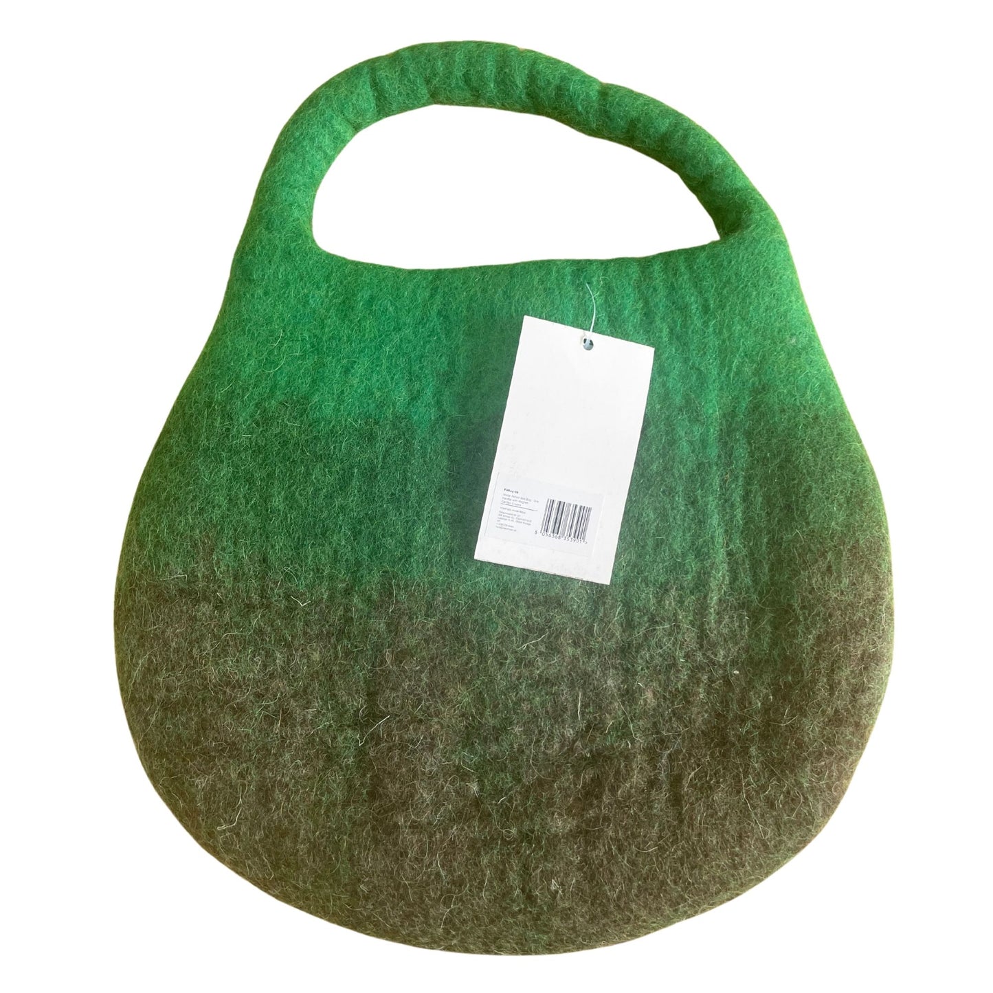 Filztasche 'Garden Greens' mit Bienenmotiv und Magnetverschluss