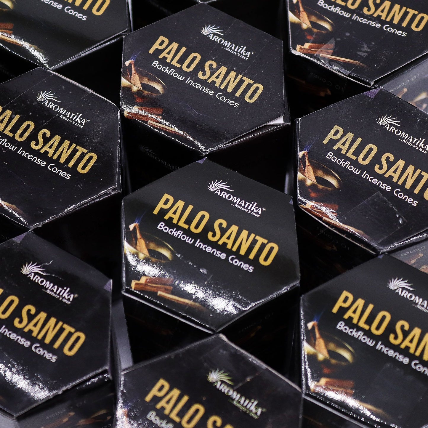 Masala Rückfluss-Räucherkegel Palo Santo - 10 Stück