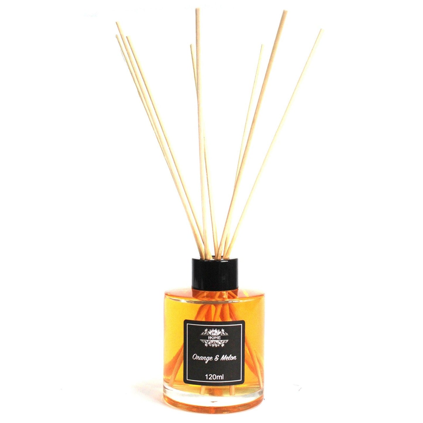 Duftstäbchen Diffusor - Erfrischende Orange & Melone (120ml)