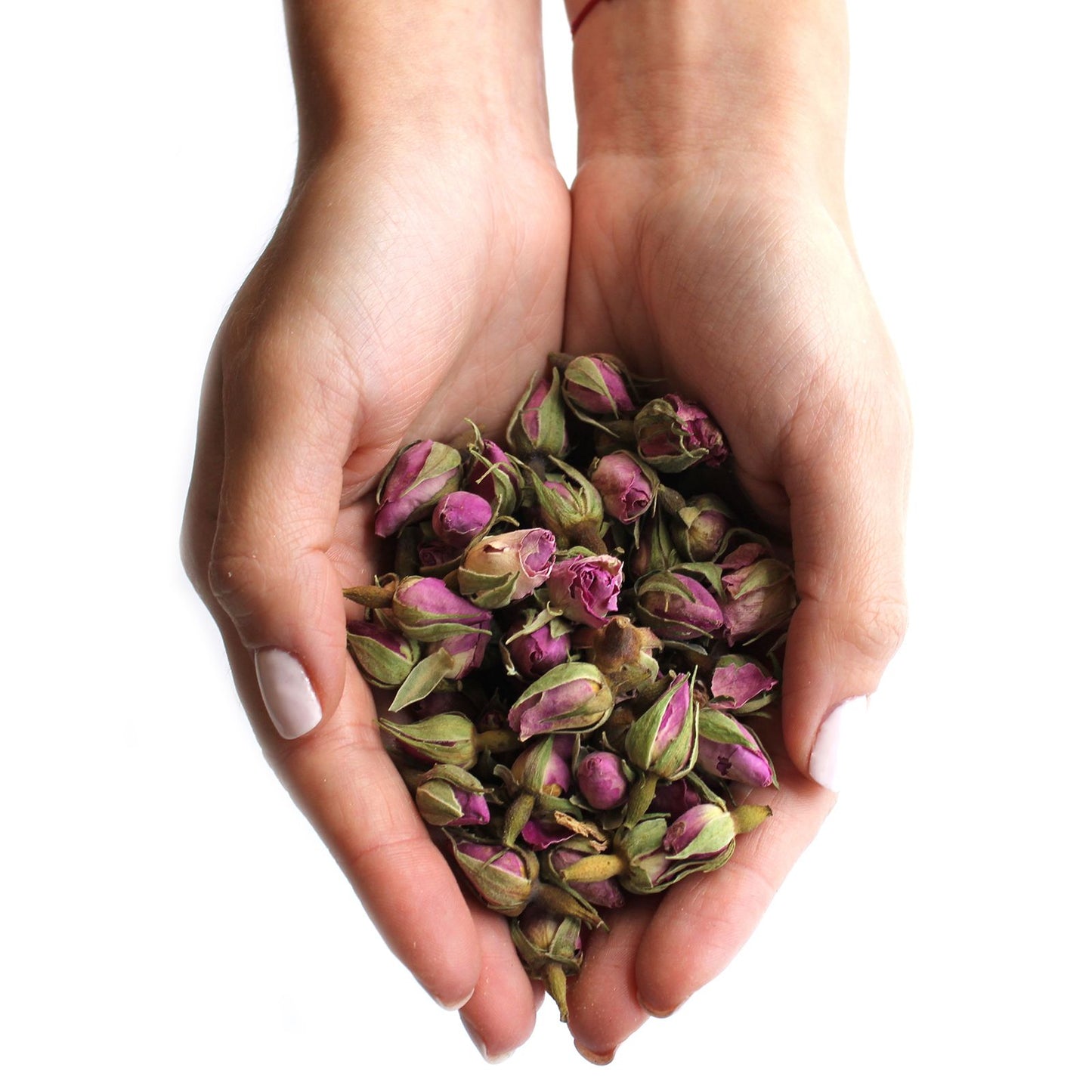 Natürlich getrocknete Rosenknospen Zartrosa - 0,5 kg Blütendekoration für Hochzeit & Deko