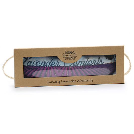 Lavender Comforts Premium Wärmekissen mit Lavendel - Geschenkset in edler Box