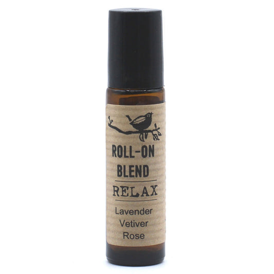 Roll-On für innere Ruhe – Lavendel, Vetiver & Rose Aromablendung (10 ml)