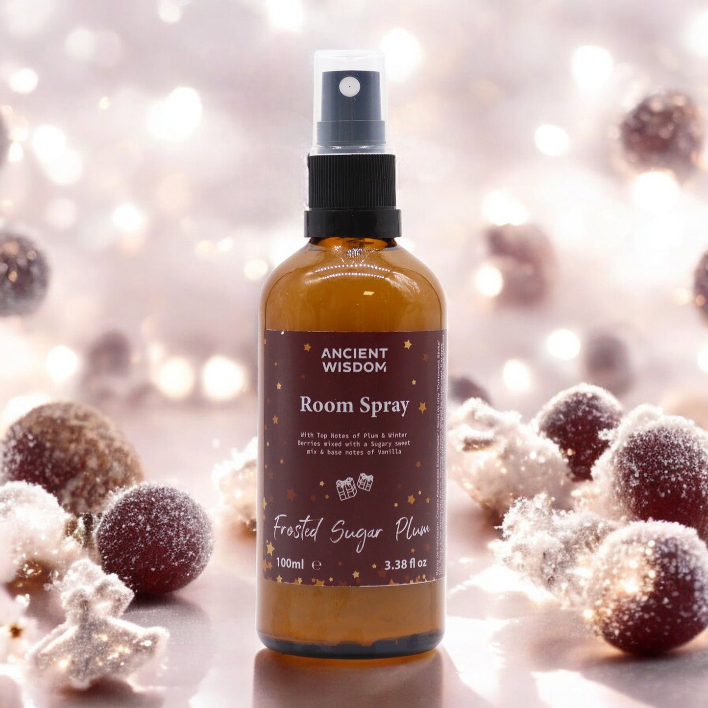 Raumspray Gefrorene Zuckerpflaume – Duftkomposition für Zuhause 100 ml