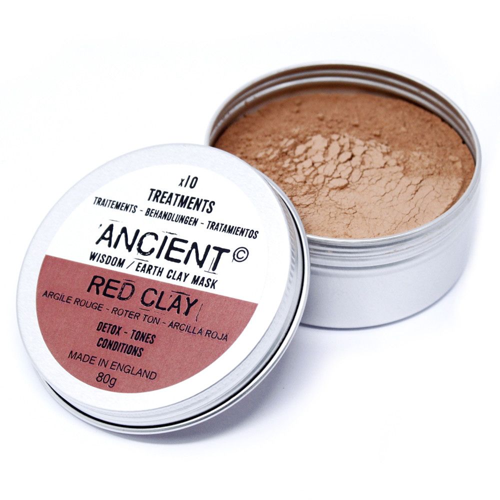 Rote Kaolin-Mineralmaske 100g – Beruhigende Pflege für sensible Haut