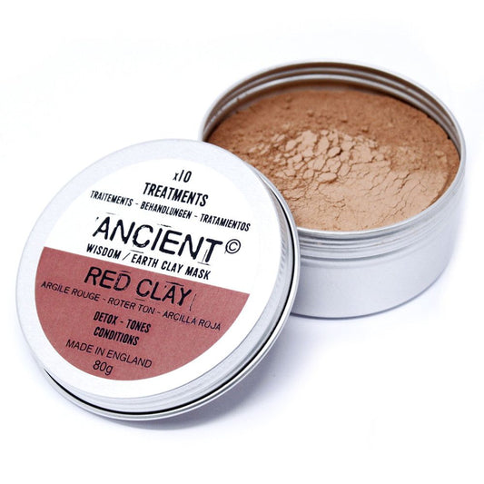 Rote Kaolin-Mineralmaske 100g – Beruhigende Pflege für sensible Haut