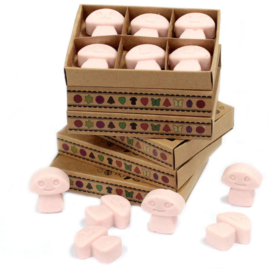 Geschenkset Duftwachs Dunkles Sandelwood – 6 Stück im Präsentkarton