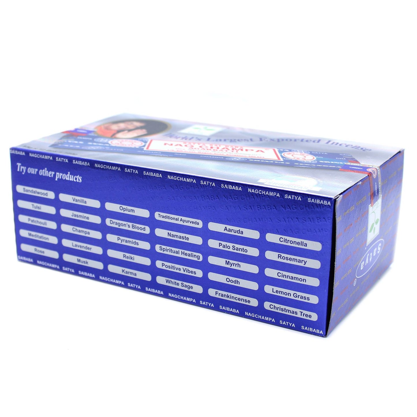 Nag Champa Räucherstäbchen (15 Stück) – Handgerollt für Sinnlichkeit & Ruhe