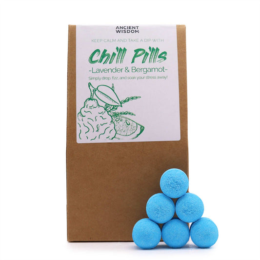 Mini-Badebomben Geschenkset Lavendel & Bergamotte – 30 Stück für entspannte Wellness-Momente