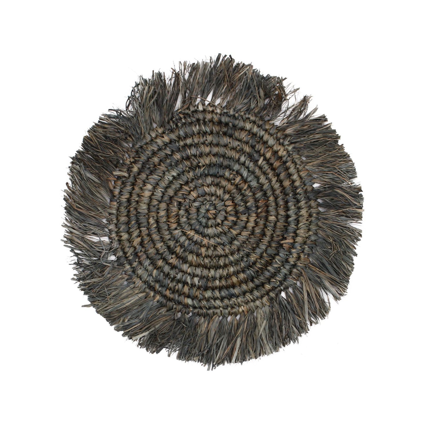 Wandkunst-Set Bintang aus Seegras & Rattan - 6-teilig, 70 cm