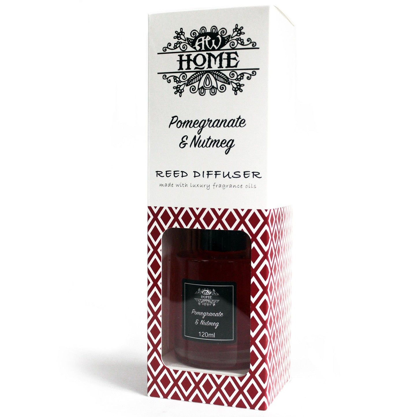 Duftstäbchen Diffusor Granatapfel & Muskat – 120ml Luxus Raumduft