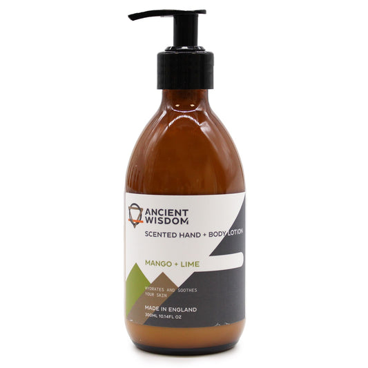 Körperlotion Mango-Limette – Erfrischende Pflege für 24h zarte Haut, 300 ml