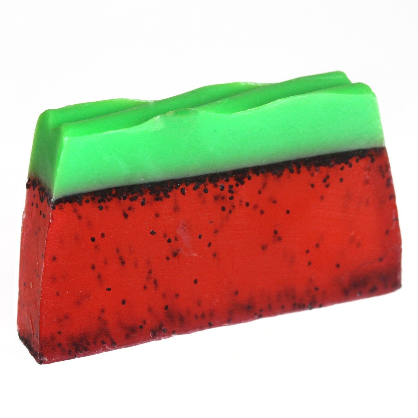 Handgemachter Seifenblock Erdbeer-Karamell – 1,1 kg mit natürlichem Peeling
