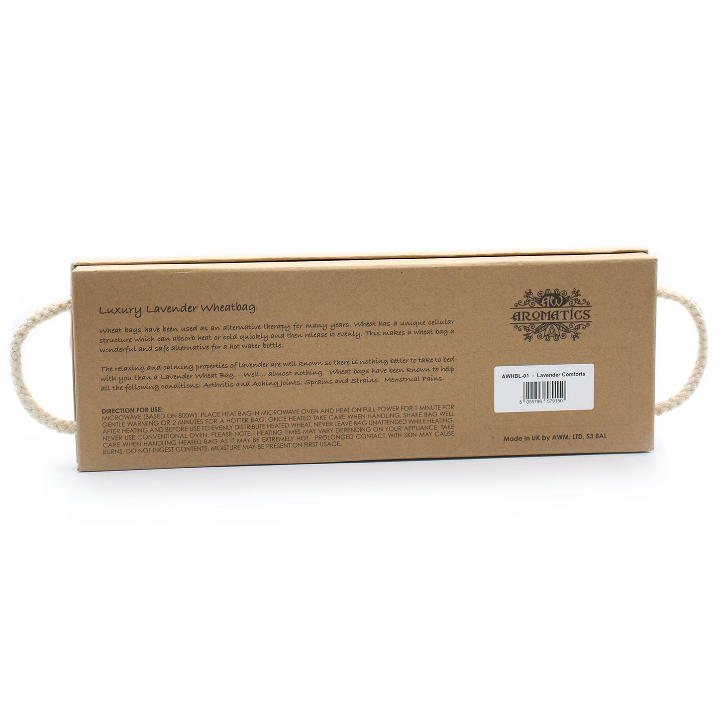 Lavender Comforts Premium Wärmekissen mit Lavendel - Geschenkset in edler Box