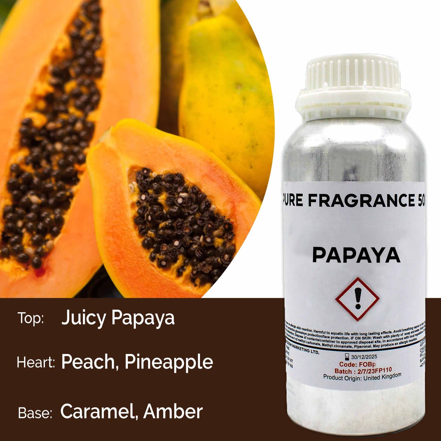 Reines Papaya Duftöl – Sonnige Tropenfrische für Ihr Zuhause