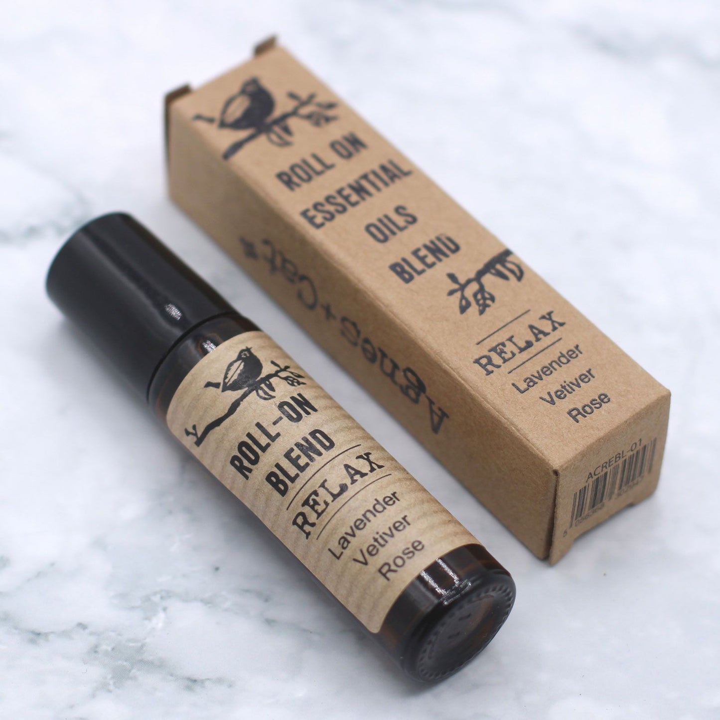 Roll-On für innere Ruhe – Lavendel, Vetiver & Rose Aromablendung (10 ml)