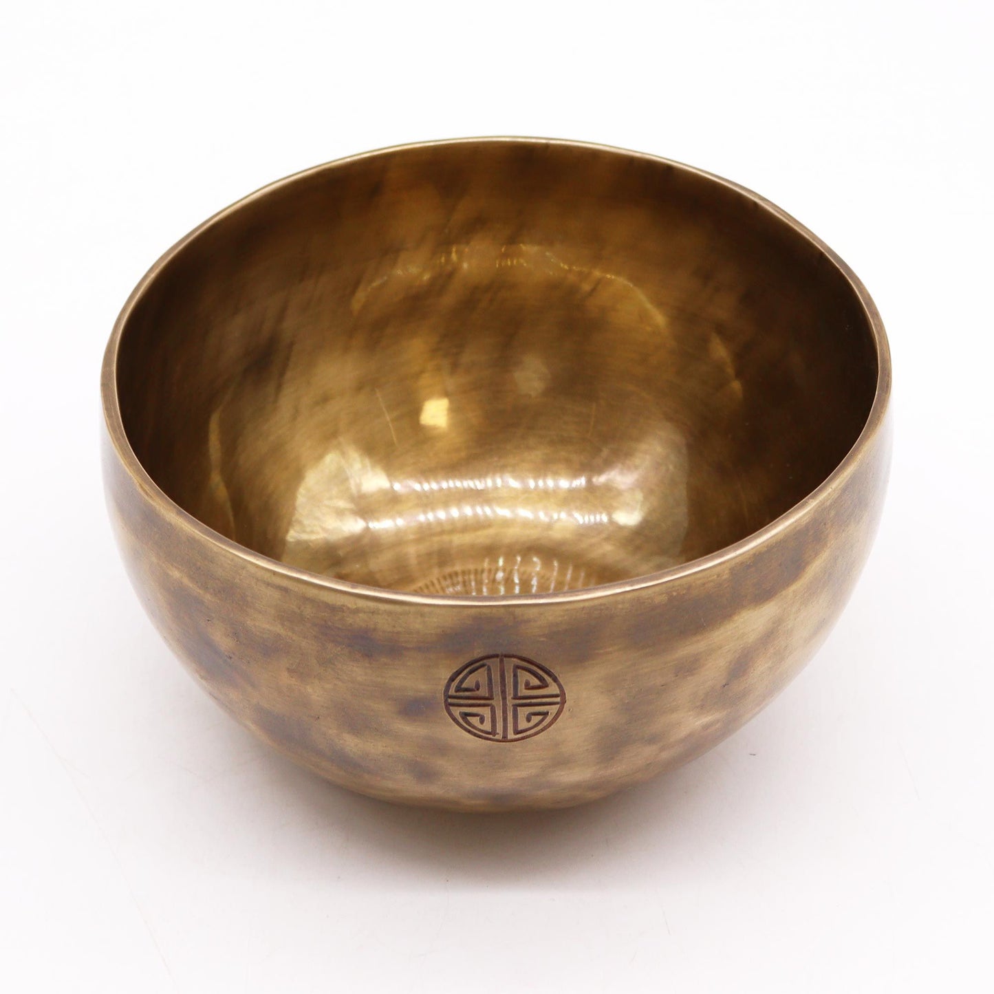 Große Nepalesische Klangschale aus Fünfmetall - 17 cm, ca. 850g