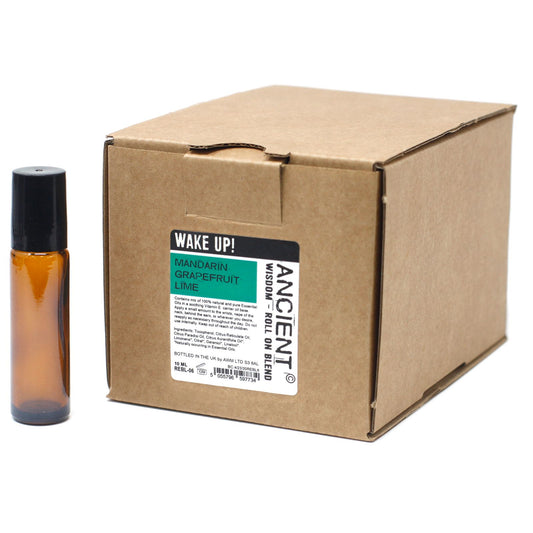 Natürlicher Wachmacher Roll-On – Erfrischende Zitrus-Öl-Mischung (30 Stk.)