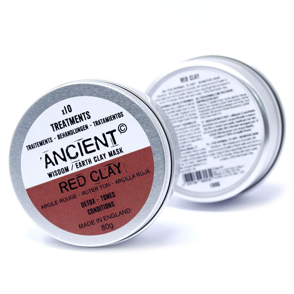 Rote Kaolin-Mineralmaske 100g – Beruhigende Pflege für sensible Haut