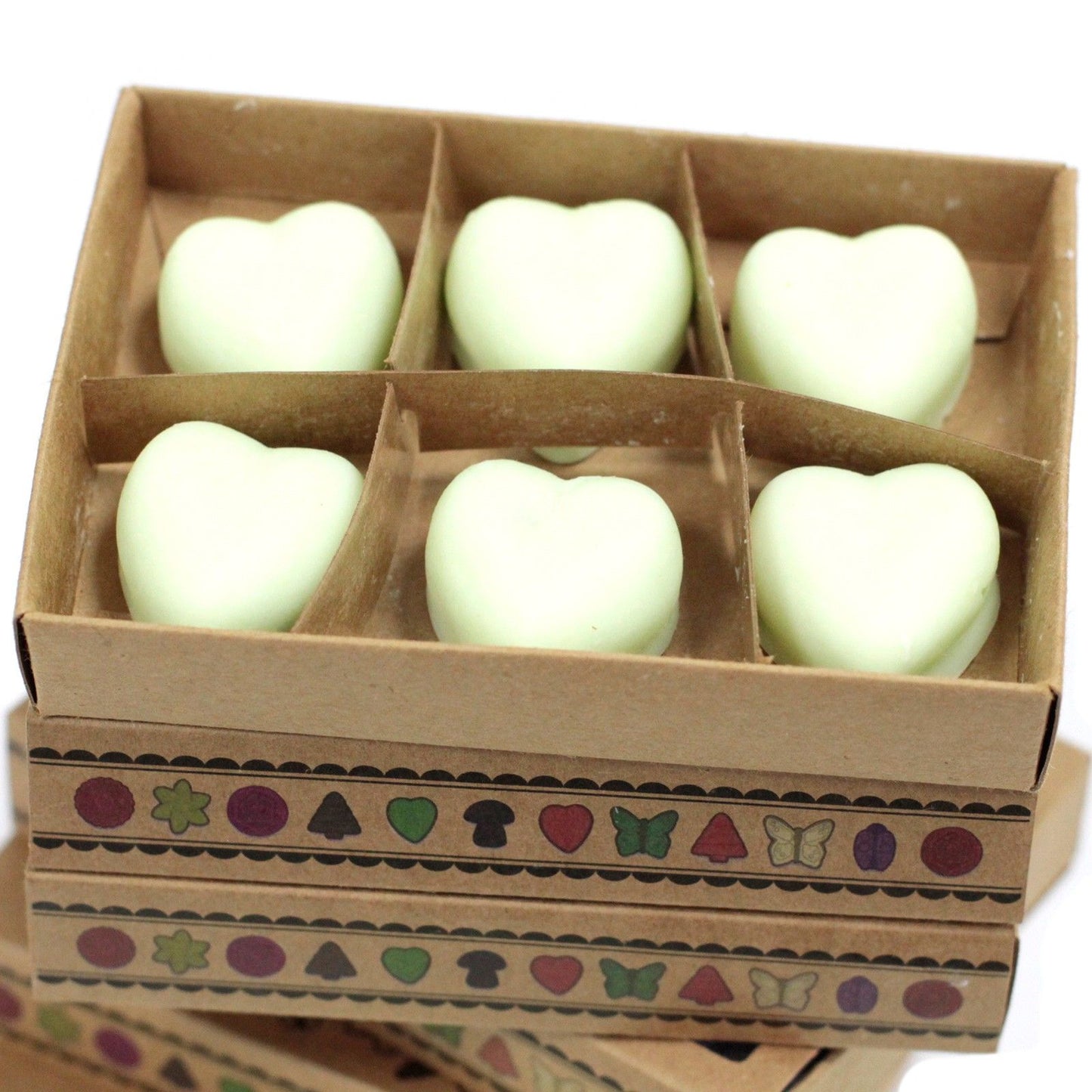 Geschenkset Duftwachs Wassermelone – 6 Stück natürliche Wachsstücke