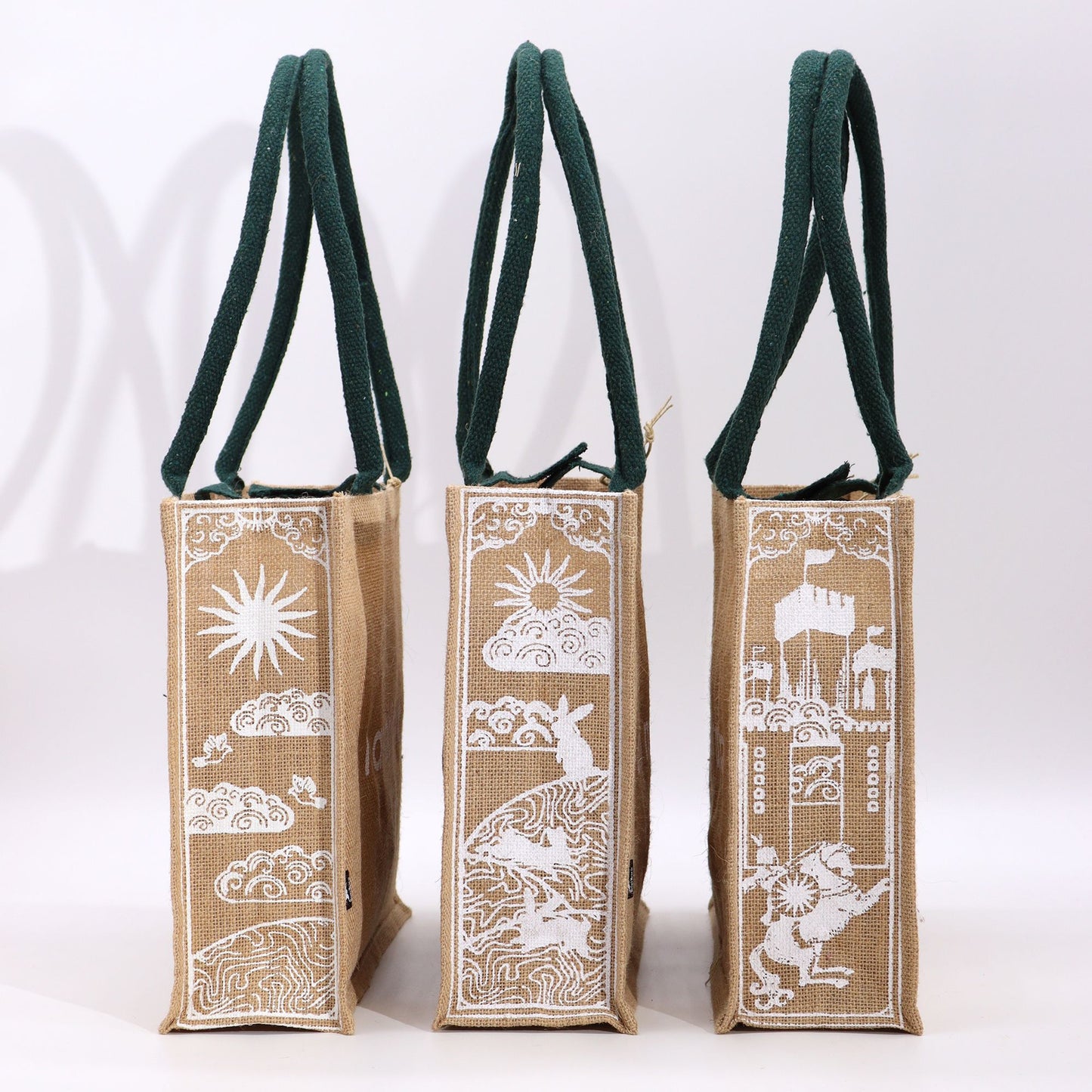Hop Hare Jute Shopper 'Ich bin stark' – Motivtasche für mehr Selbstvertrauen