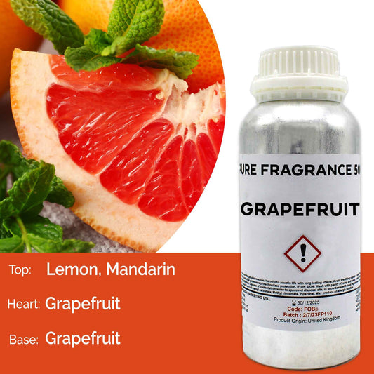 Reines Grapefruit Duftöl - 500ml Flakon für natürliche Raumdüfte